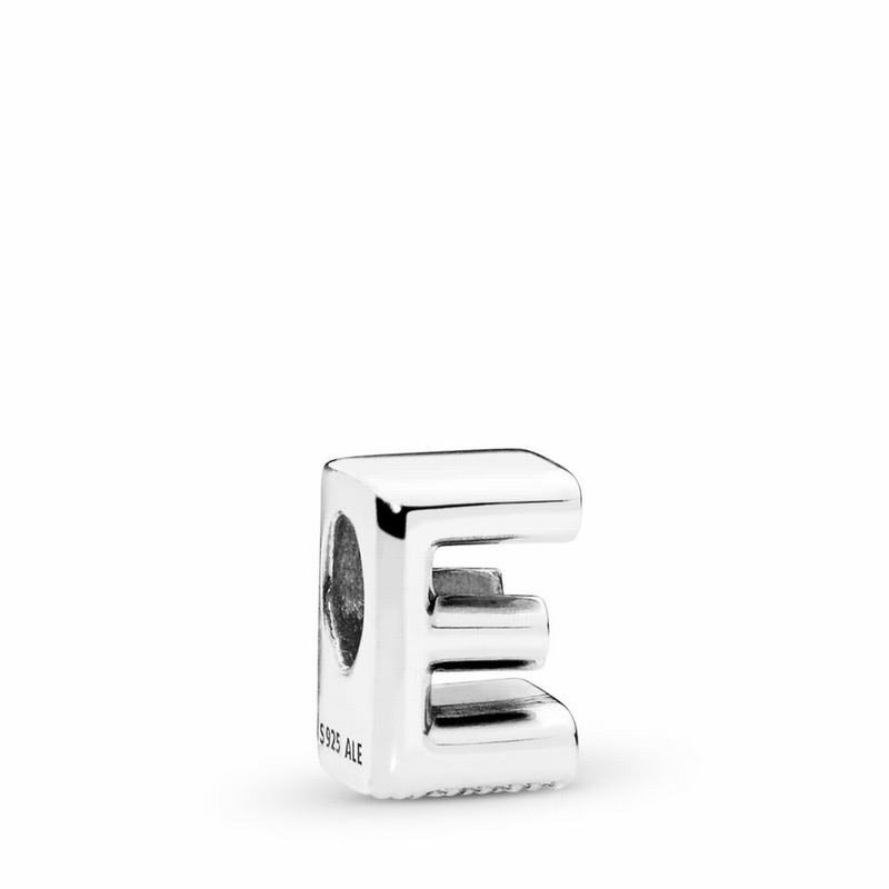 Pandora Australia Letter E Charm - Sterling Silver | ZBLVKX471